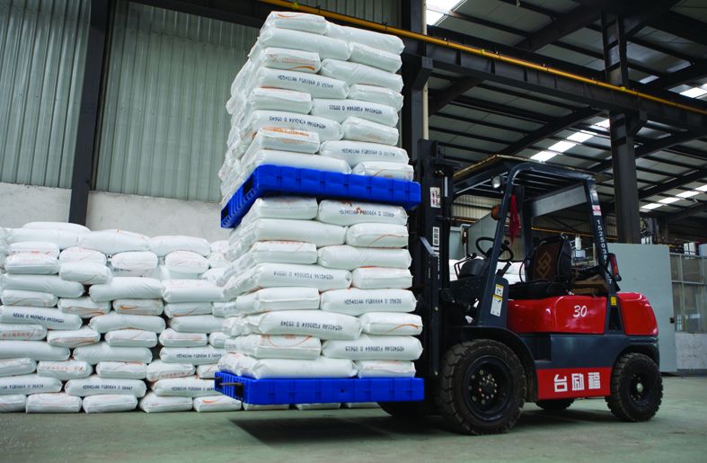 倉(cāng)庫周轉(zhuǎn)用塑料托盤